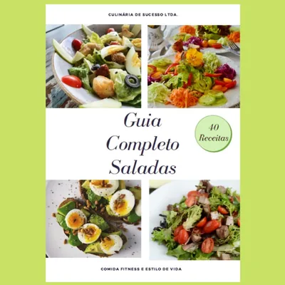 Capa de Guia Completo de Saladas