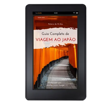 Capa de Guia Completo de Viagem ao Japão (Edição 2020)