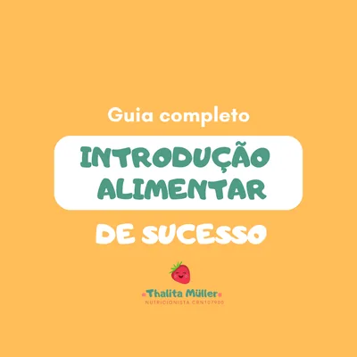 Capa de Guia Completo: Introdução Alimentar de Sucesso