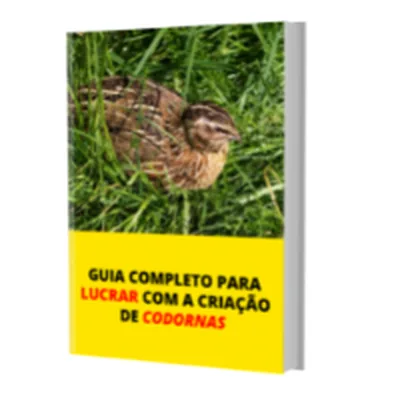 Capa de Guia Completo para Lucrar com a Criação de Codornas