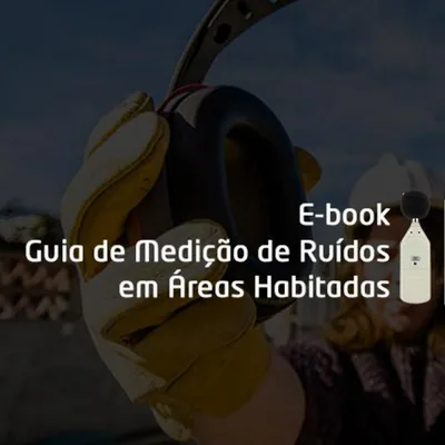 Capa de Guia de Medição de Ruídos em Áreas Habitadas