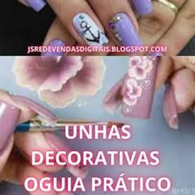 Capa de Curso O Guia Prático de Unhas Decorativas