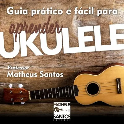 Capa de Guia Prático e Fácil para Aprender Ukulele