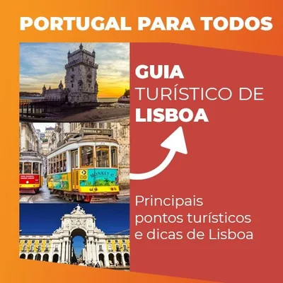Capa de Guia Turístico de Lisboa