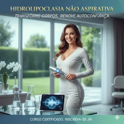 Capa de Hidrolipoclasia Não Aspirativa, Drenagem Linfática e Massagem Modeladora