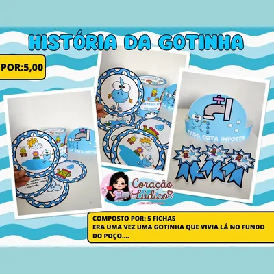 Capa de História da Gotinha