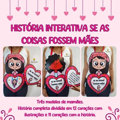Capa de História Interativa: Se as Coisas Fossem Mães