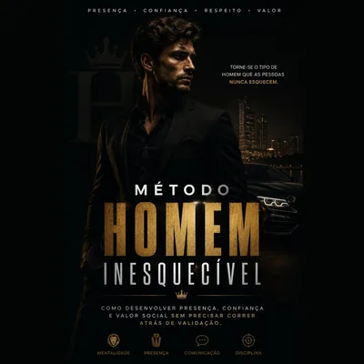 Capa de O Homem Inesquecível: presença, confiança e valor social