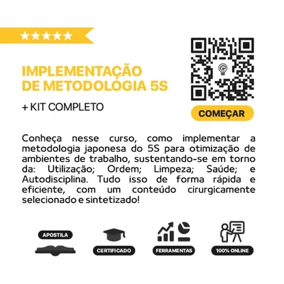 Capa de Implementação de Metodologia 5S