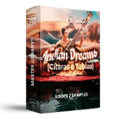 Capa de Indian Dreams: Samples e Loops de Sitar e Tabla