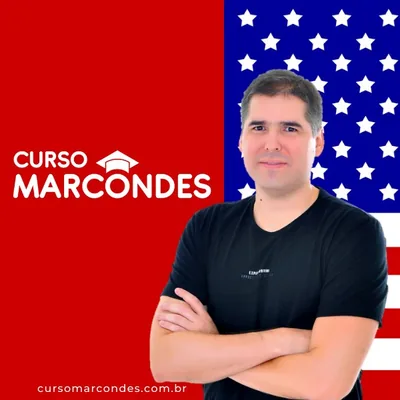Capa de Inglês Nível Básico 1: Curso Marcondes