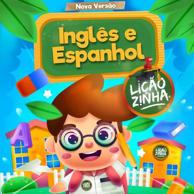 Capa de Inglês e Espanhol: Atividades para Crianças