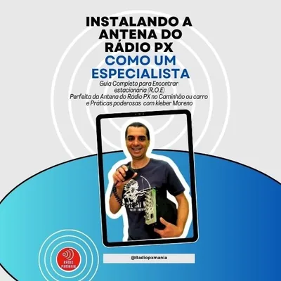 Capa de Instalando a Antena do Rádio PX como um Especialista