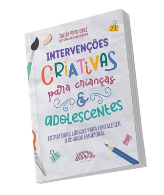 Capa de Intervenções Criativas para Crianças e Adolescentes
