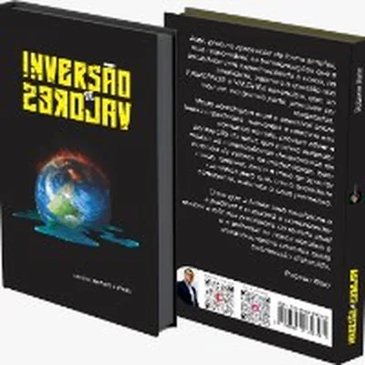 Capa de Inversão de Valores: Um Livro Alinhado à Direita