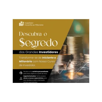 Capa de Investidor: Iniciante ao Milionário
