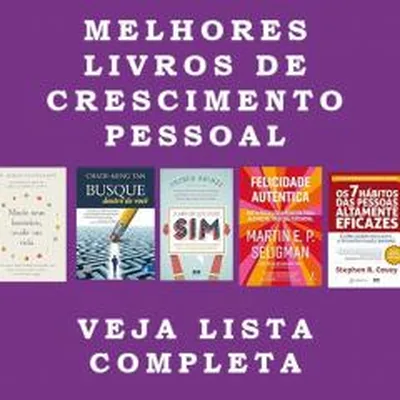 Capa de Kit com mais de 340 Livros Digitais de Desenvolvimento Pessoal
