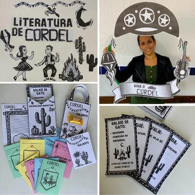 Capa de Kit Completo Literatura de Cordel