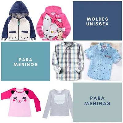 Capa de Kit de Moldes Infantis com Mais de 50 Modelos