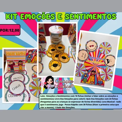 Capa de Kit Emoções e Sentimentos