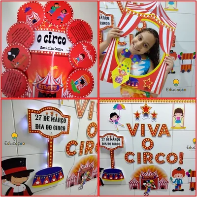 Capa de Kit Especial Dia do Circo