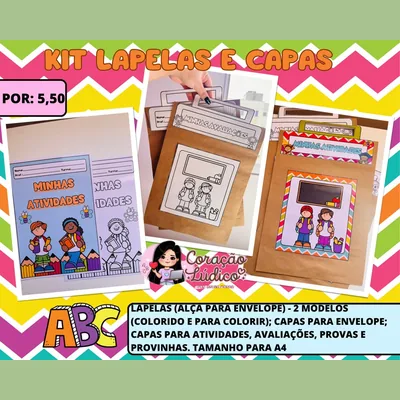 Capa de Kit Lapelas e Capas