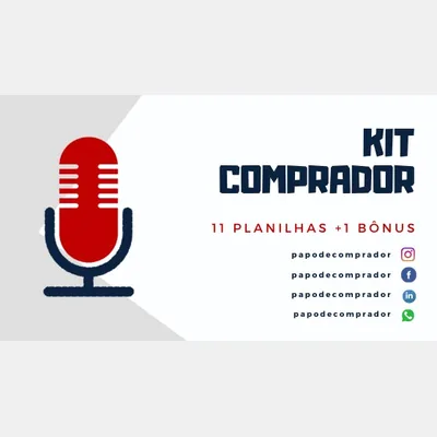 Capa de Kit para Compradores: Papo de Comprador