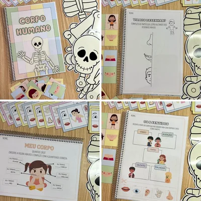 Capa de Kit Sequência Corpo Humano