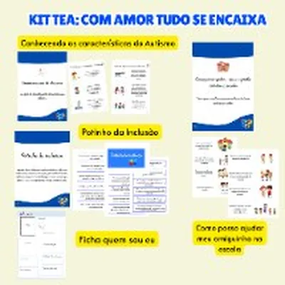 Capa de Kit TEA: Inclusão Escolar