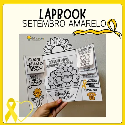 Capa de Lapbook Setembro Amarelo