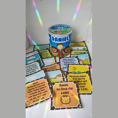 Capa de Lata: Daniel na Cova dos Leões