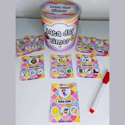 Capa de Lata das Rimas