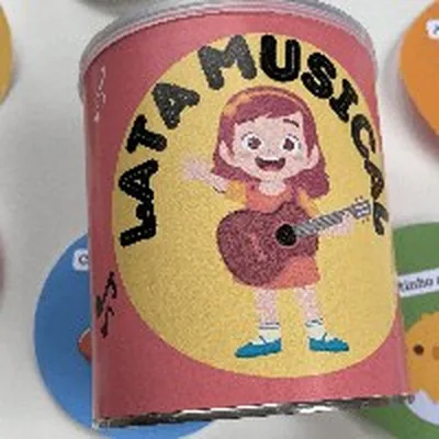 Capa de Lata Musical