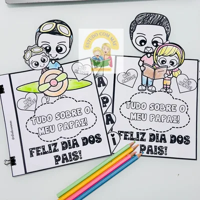 Capa de Livrinho Tudo sobre o Papai