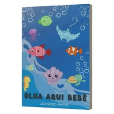 Capa de Olha aqui bebê: Atividades de Treinamento Visual Pré-Alfabetização