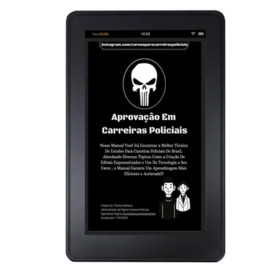 Capa de Manual de Aprovação em Carreiras Policiais