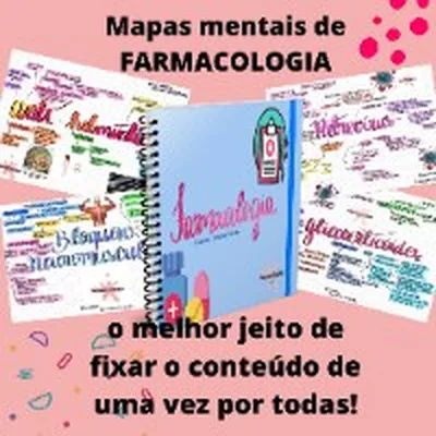 Capa de Mapas Mentais de Farmacologia
