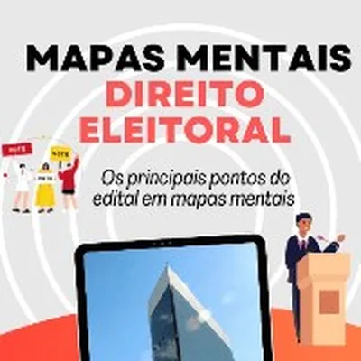 Capa de Mapas Mentais de Direito Eleitoral