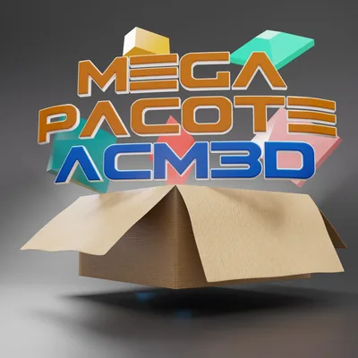 Capa de Mega Pacote ACM 3D