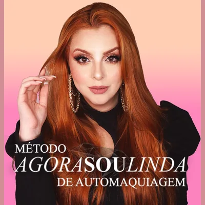 Capa de Método Agora Sou Linda, por Juliana Motta