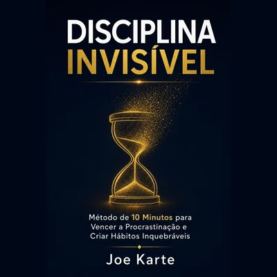 Capa de O Método de 10 Minutos que Transformou Minha Vida (Disciplina Invisível)