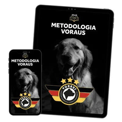 Capa de Metodologia Voraus: Adestramento sem Petisco