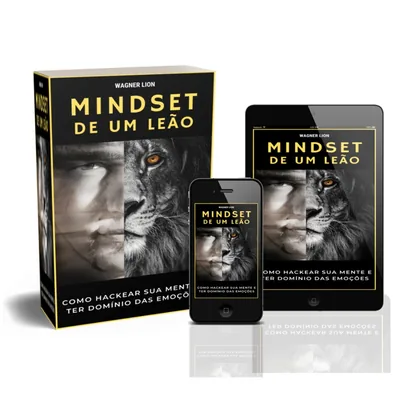 Capa de Mindset de um Leão
