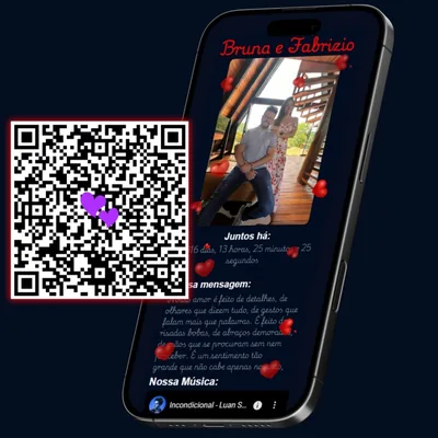 Capa de Mini Site Amor em Códigos