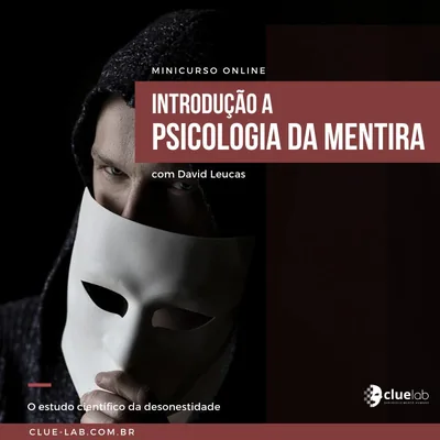 Capa de Minicurso Introdução à Psicologia da Mentira