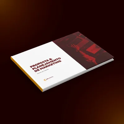 Capa de Modelo de Proposta Comercial