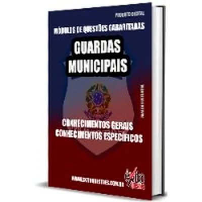 Capa de Módulo de Questões Guardas Municipais