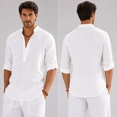 Capa de Molde em PDF: Camisa T-Shirt Masculina Gola Padre