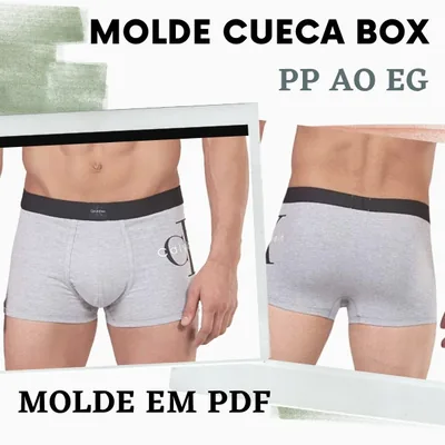 Capa de Moldes de Cueca Box (PP ao EG)