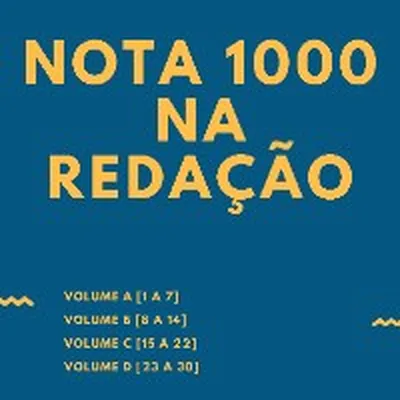Capa de Nota 1000 na Redação: Curso Completo